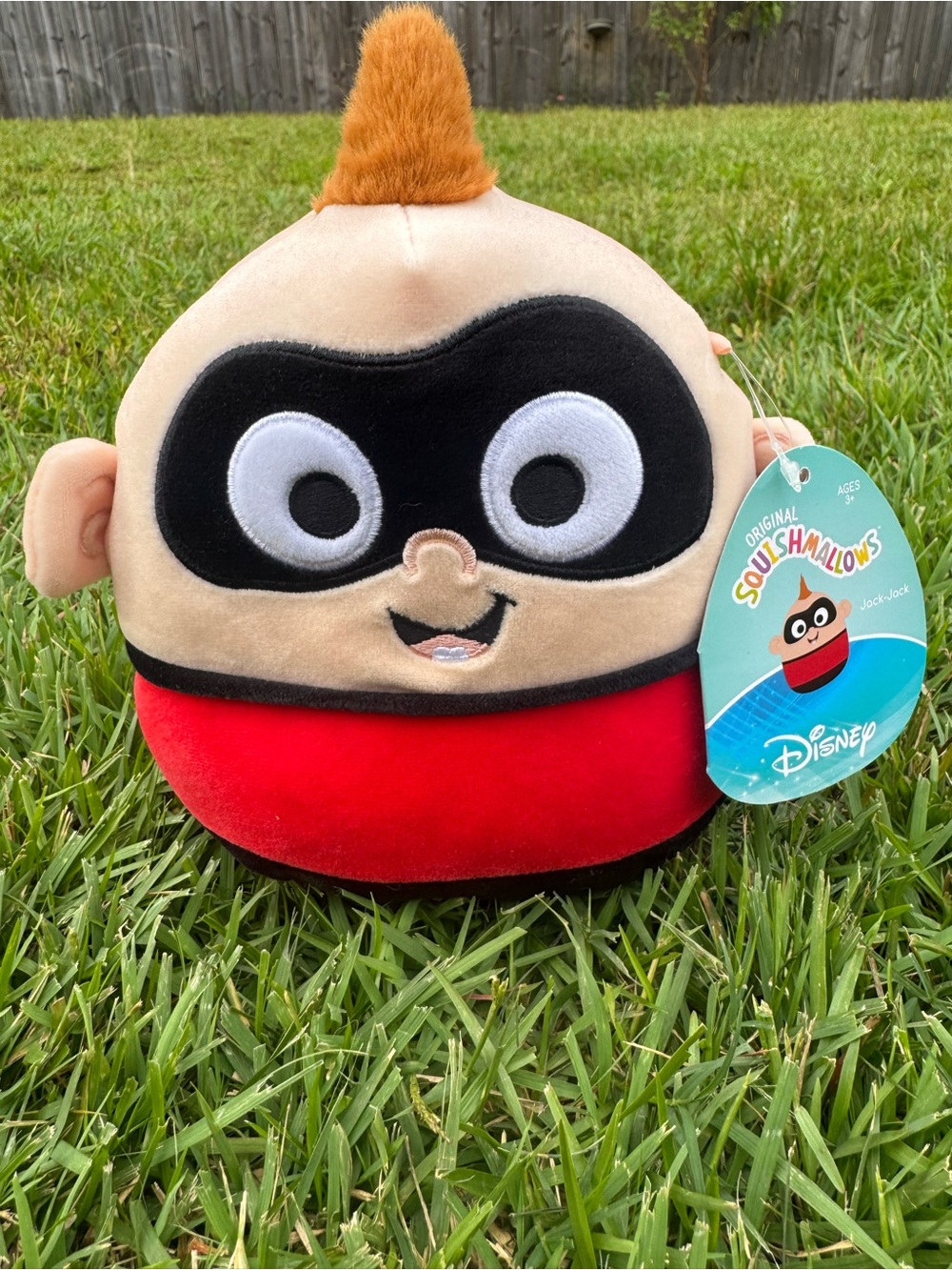Disney Squishmallows Jack-Jack The Incredibles Plush 8” Original Tags 2021